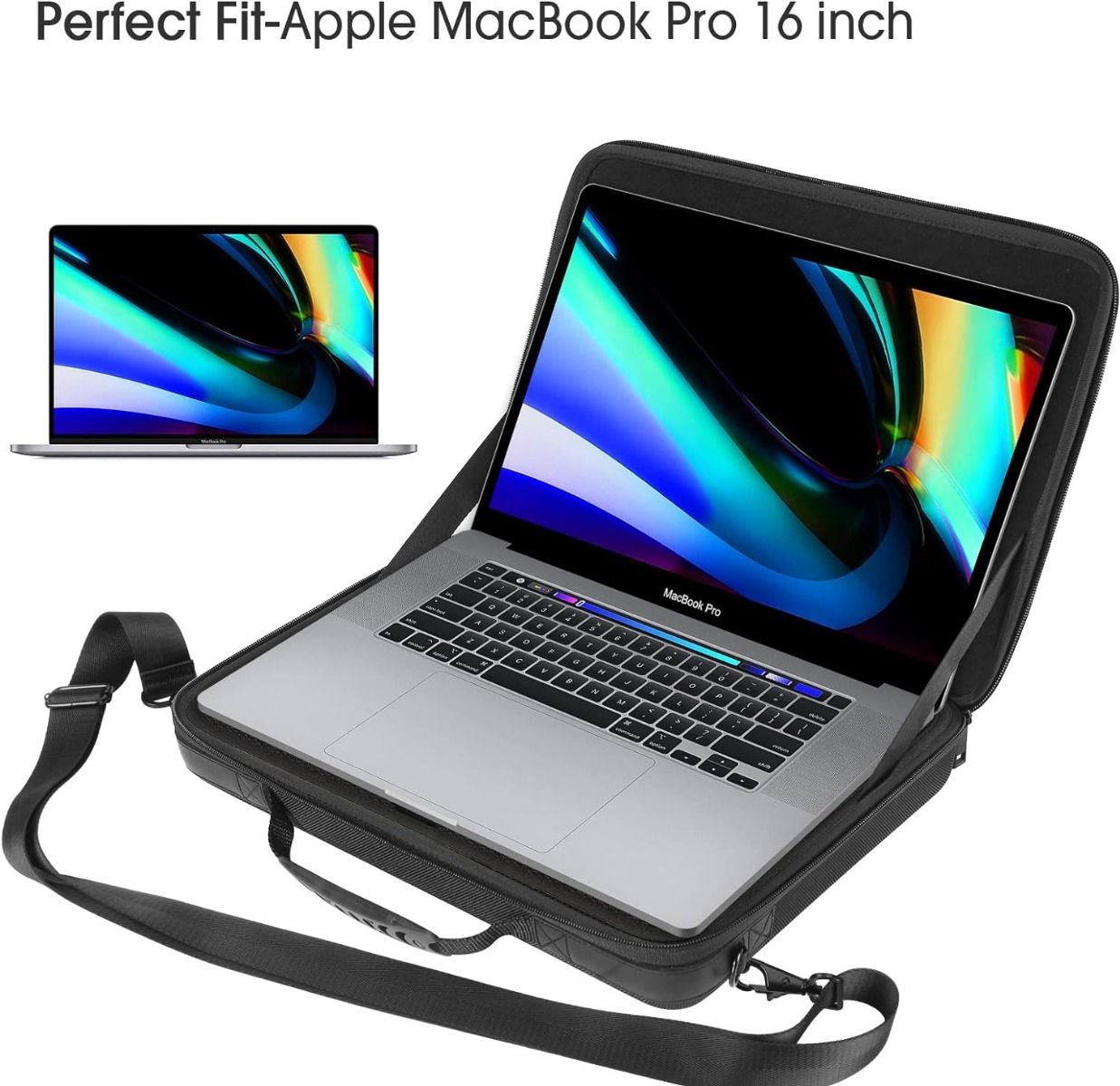 Smatree Macbook Pro 2019 16-Calowa Teczka Twarda Torba Na Laptopa 15,6