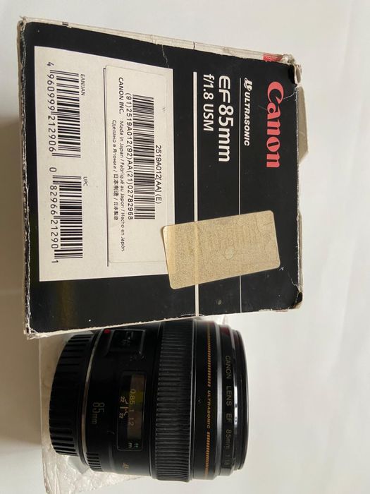 Canon 85mm f/1.8 usm