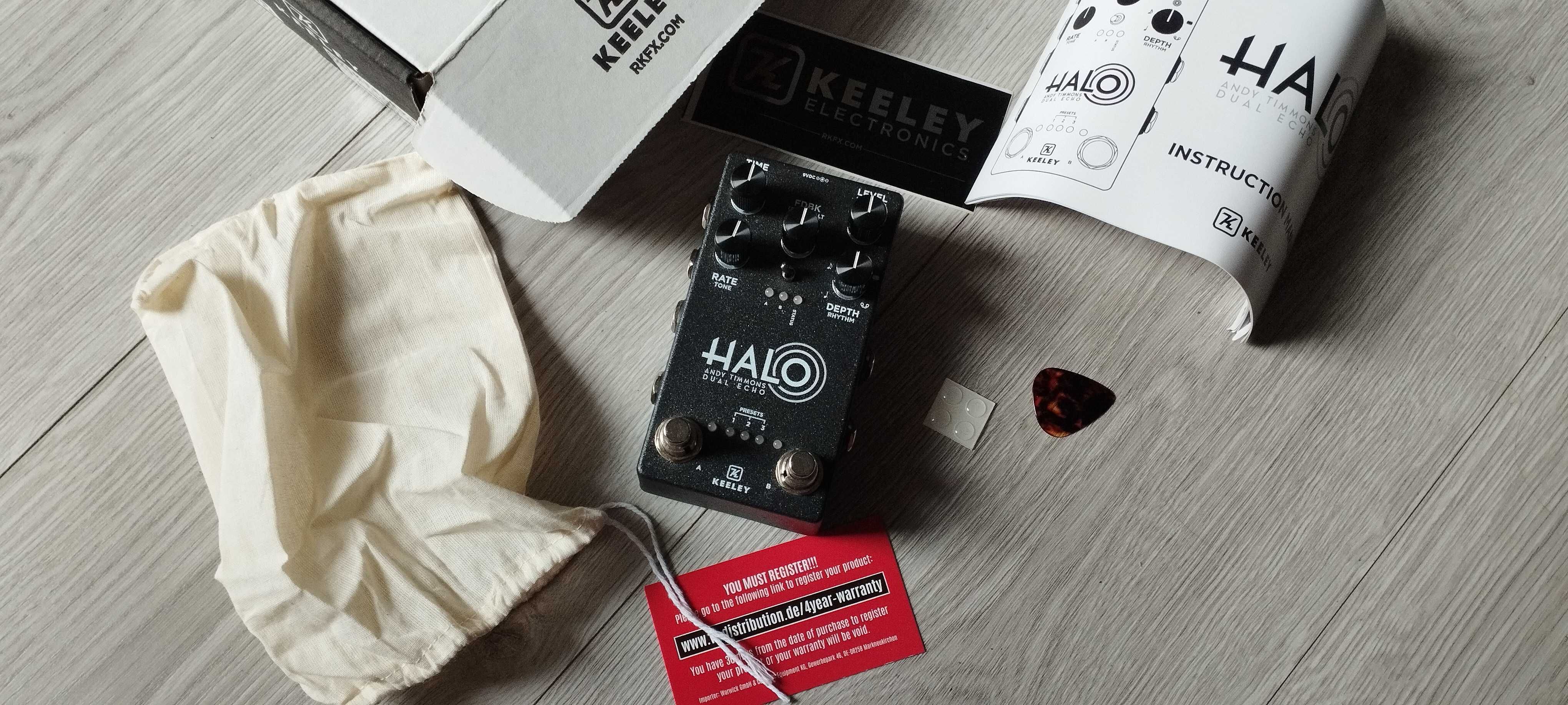 Keeley Halo Andy Timmons Delay Dual Echo