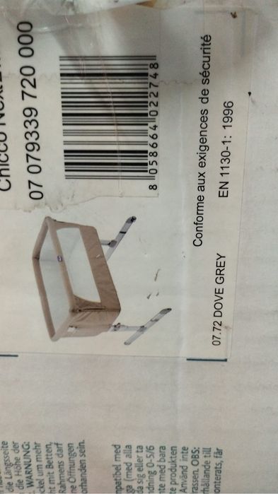 Chicco Next2me / Next to me em ótimo estado