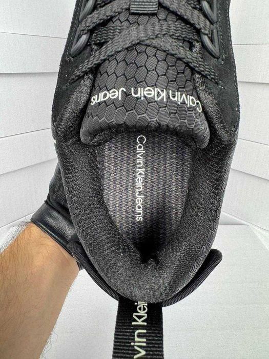 ‼️ОРИГИНАЛ Calvin Klein GTX Black White кросівки нові чоловічі білі