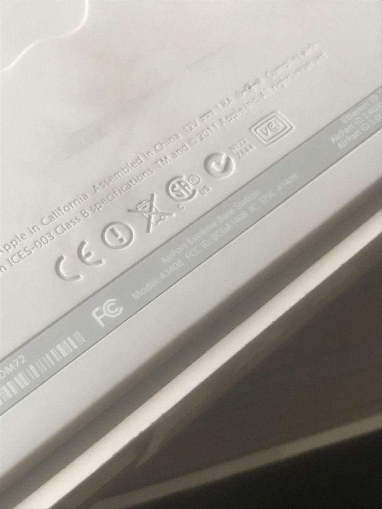 Router Apple AirPort Extreme Base Station A1354 i a1408