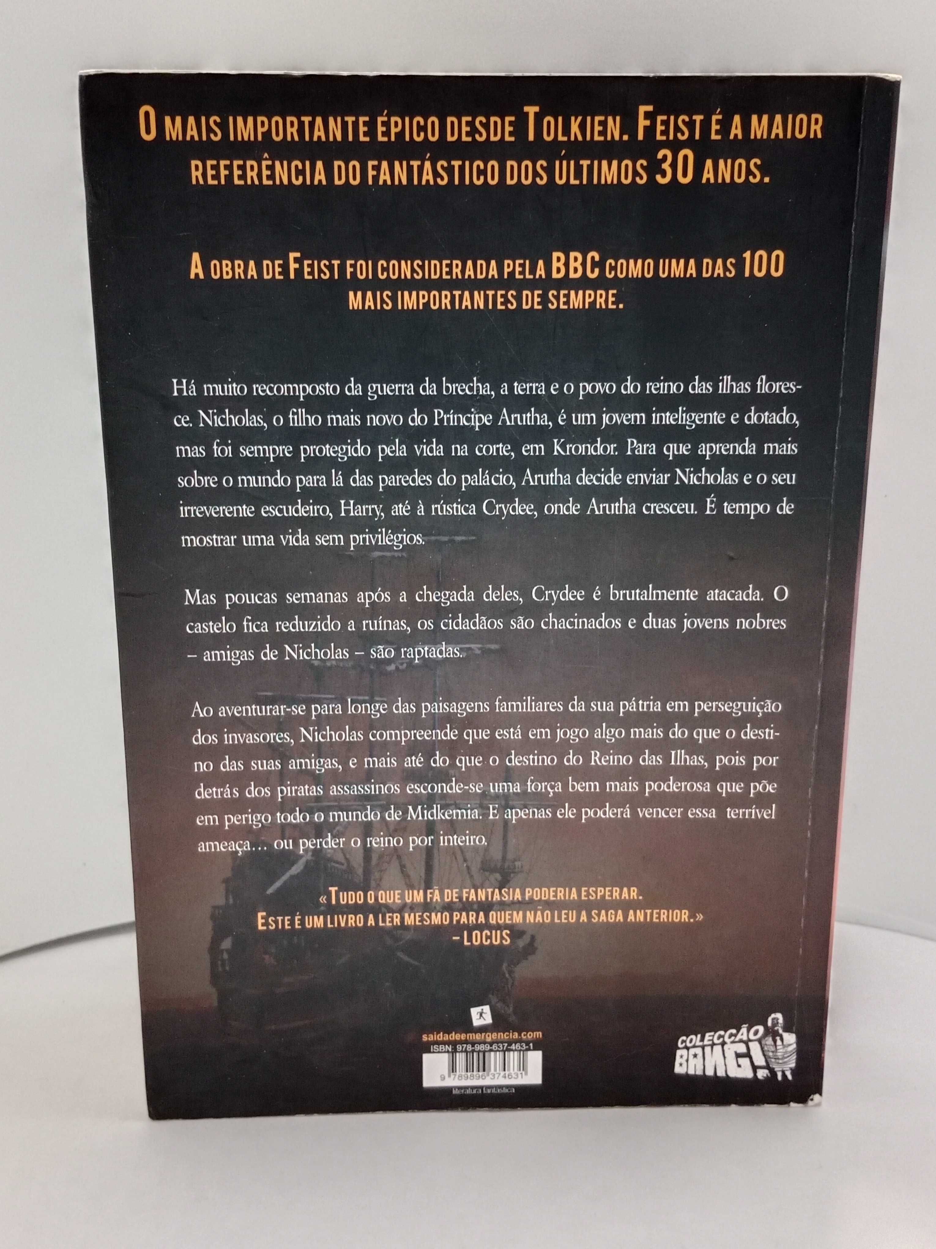 " Os Filhos de Krondor " - Saga completa de Raymond E. Feist