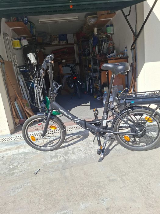 bicicleta eletrica roda 20 comprada na Norauto no dia 02/08/2023.