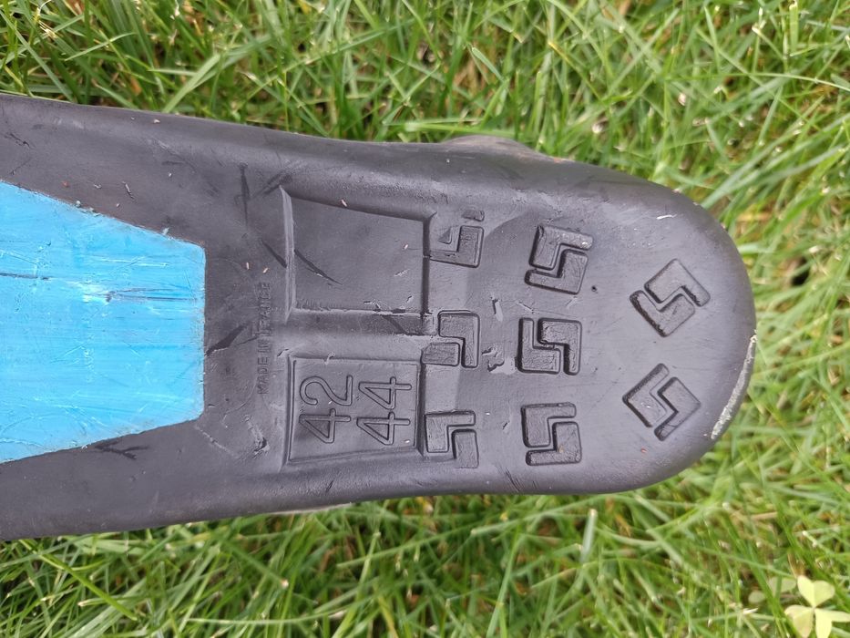 4 pares barbatanas mergulho/caça submarina