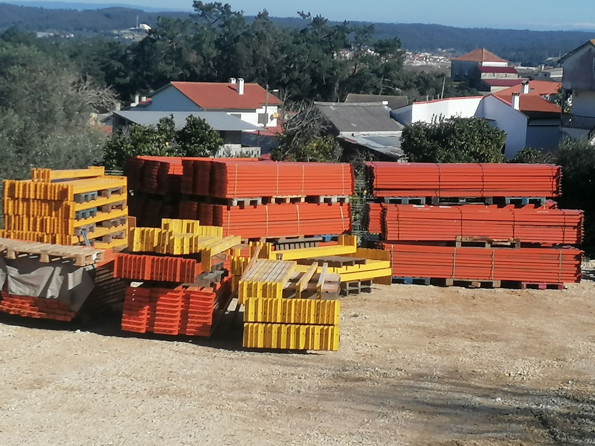 Travessas mecallux 3.60m, racks