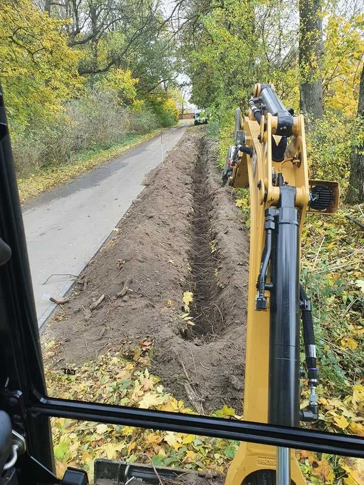 Usługi Minikoparką, młot wyburzeniowy