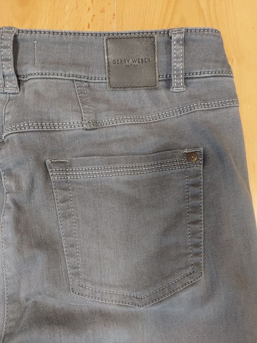 Gerry Weber ROXI roz.L-40 spodnie jeansowe z lampasami
