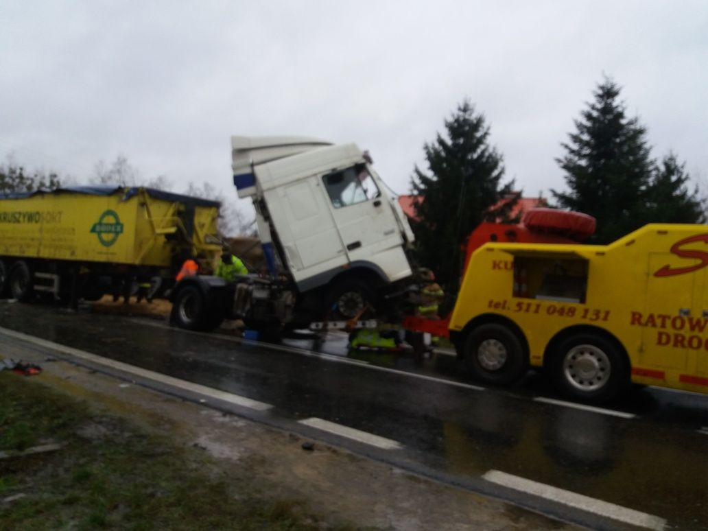 Ceny od 2 zł za km Pomoc drogowa transport maszyn Opatów