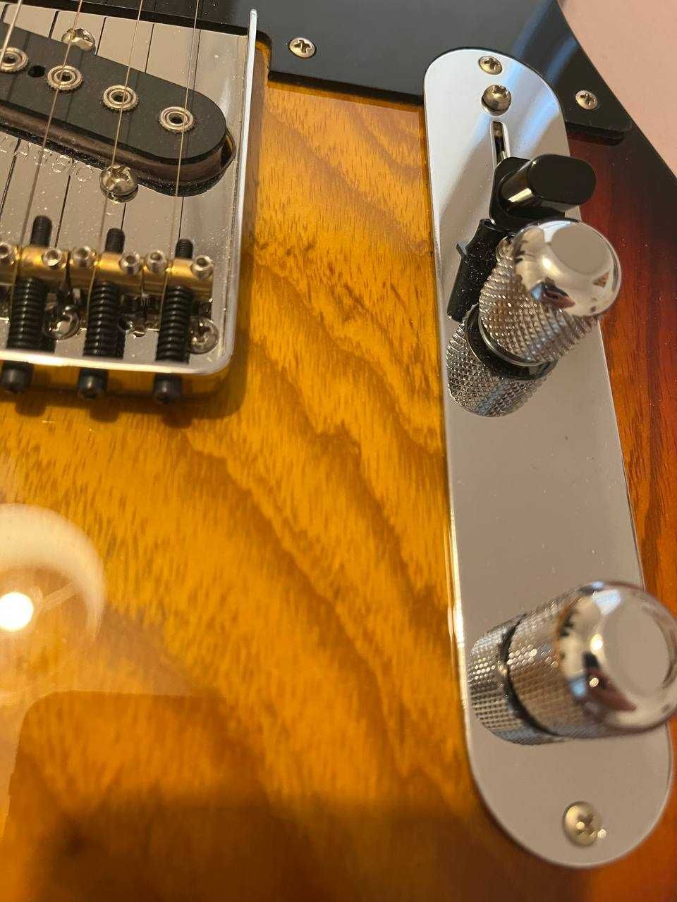 Gitara G&L ASAT Classic Bluesboy 90 Semi Hollow Sunburst - Made in USA
