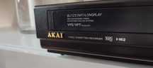 Video Akai sprawne i 4 kasety