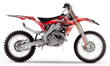 Okleina Komplet naklejek Pokrowiec Honda CRF 250 CRF 450 rok 10-13