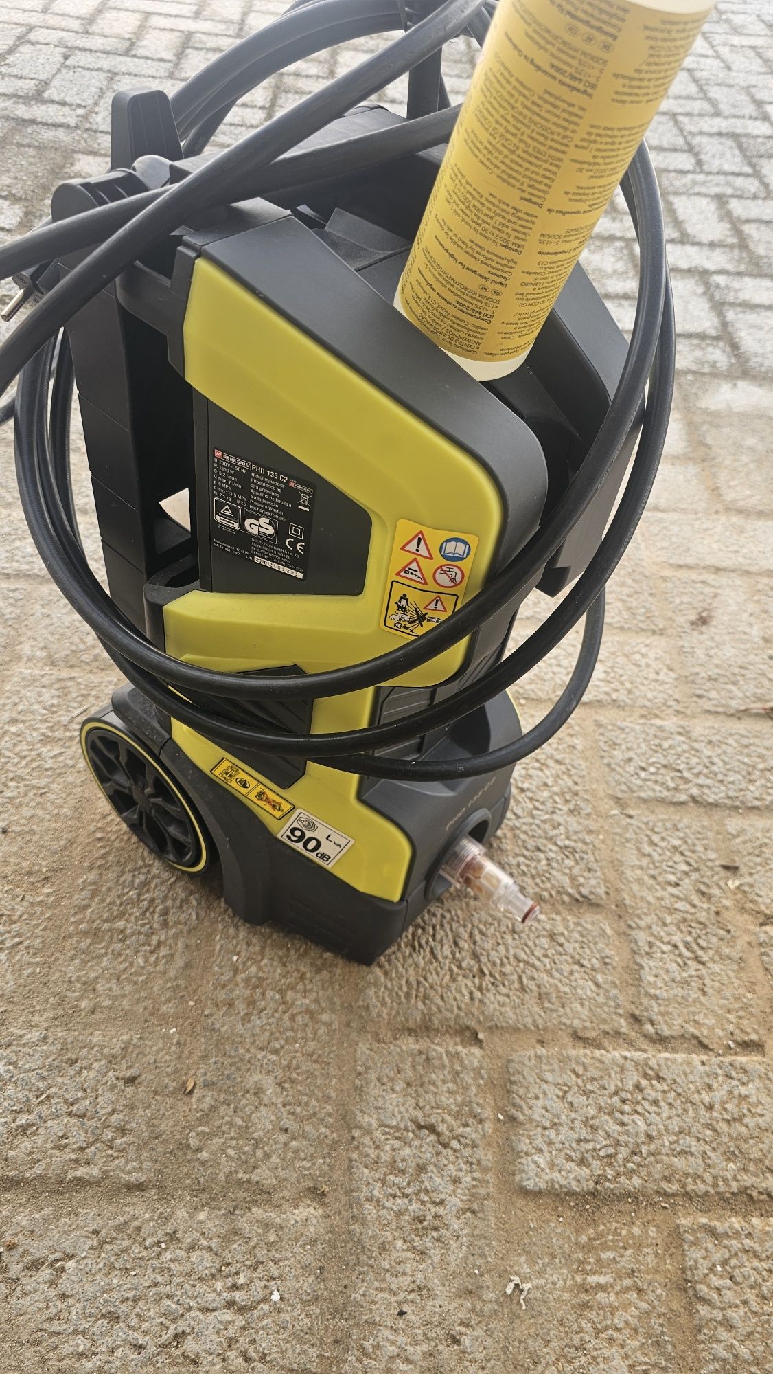 Máquina de pressão