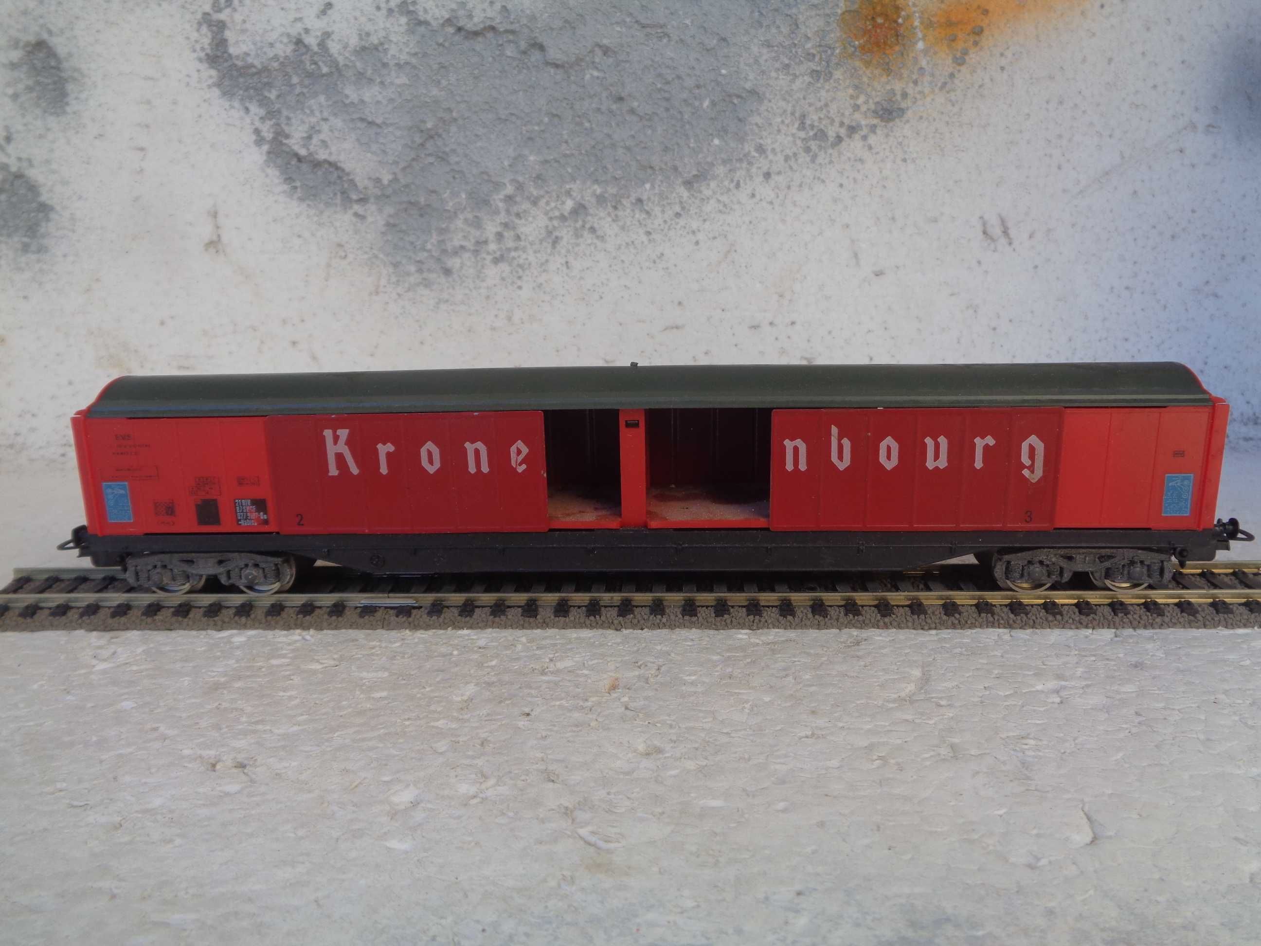 1:87 LIMA Carruagem grande mercadorias portas de abrir Kronenbourg