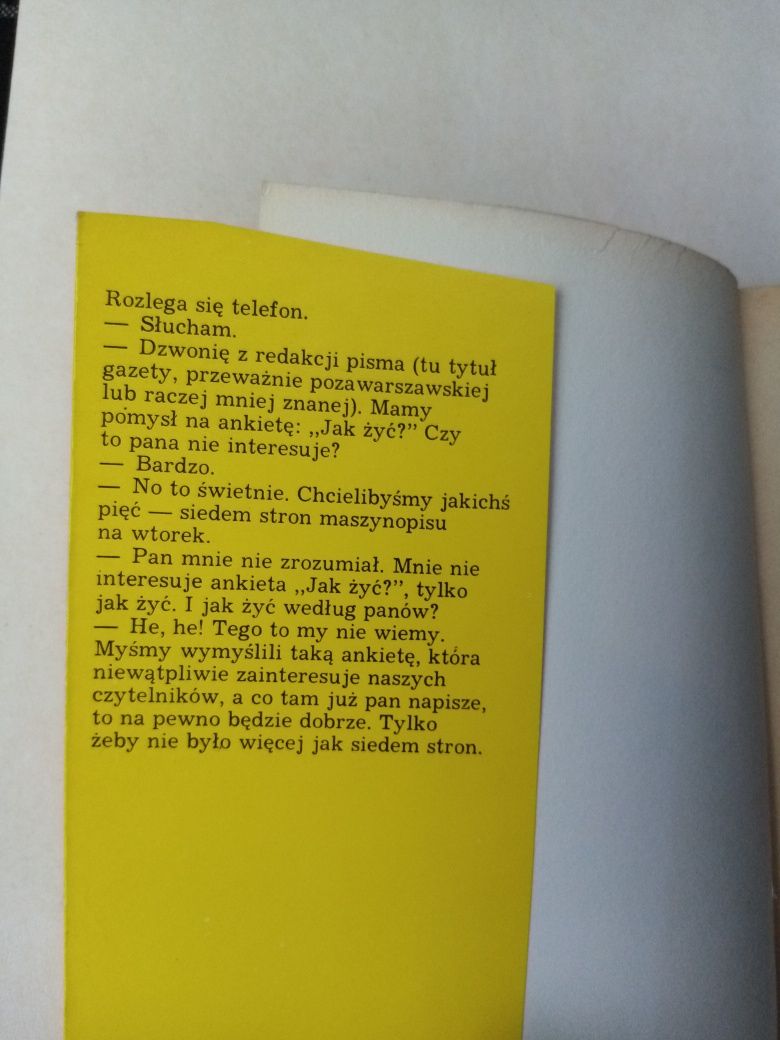 K T Toeplitz - Mówienie do siebie / felietony z lat 70tych