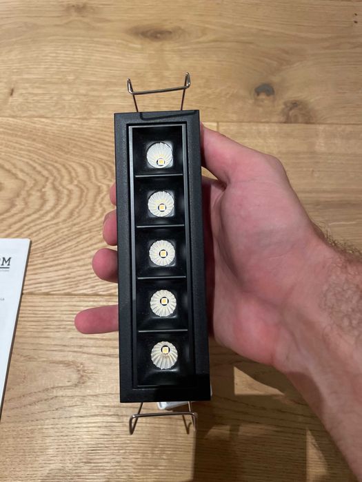 AQUAForm RAFTER points 15 LED trim wpuszczany L930 50°