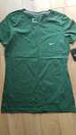 Koszulka t-shirt zielona NIKE damska slim fit m medium