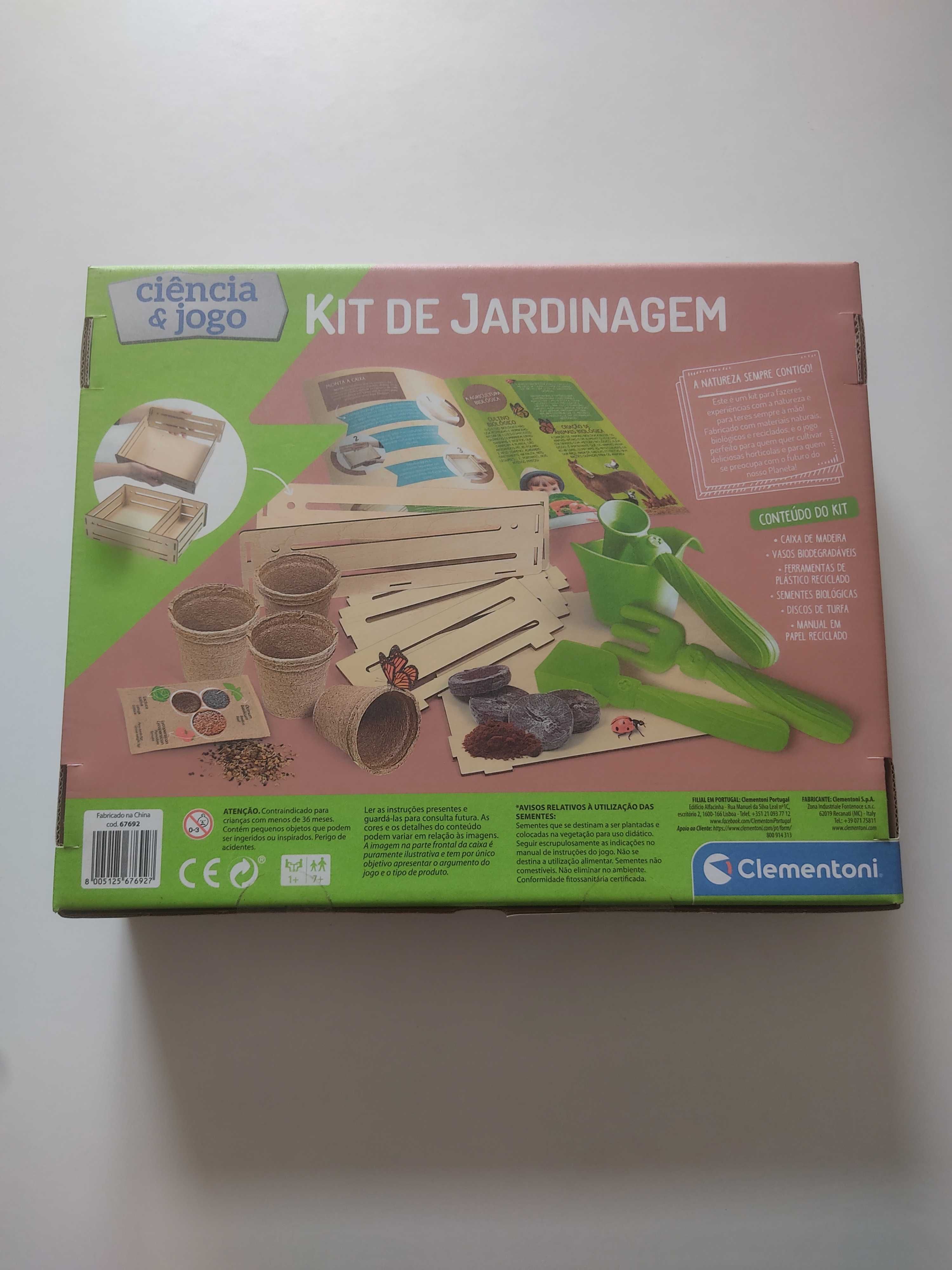 Jogo kit de Jardinagem 7+ anos Clementoni