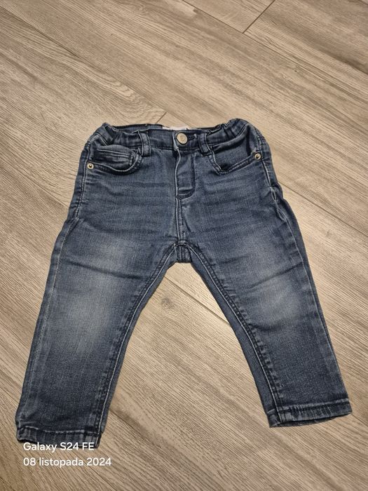 Spodenki jeansy 2 szt  Zara Next rozmiar 80