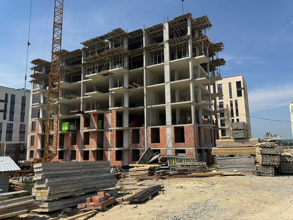 Продаж (Єоселя) 1-кімнатної квартири 41 м2 Пустомити (Львів за 9 км)