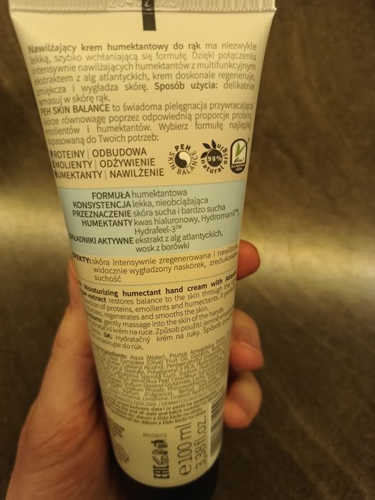 Krem do rąk, szampon, balsam do ciała oliwa z oliwek, algi