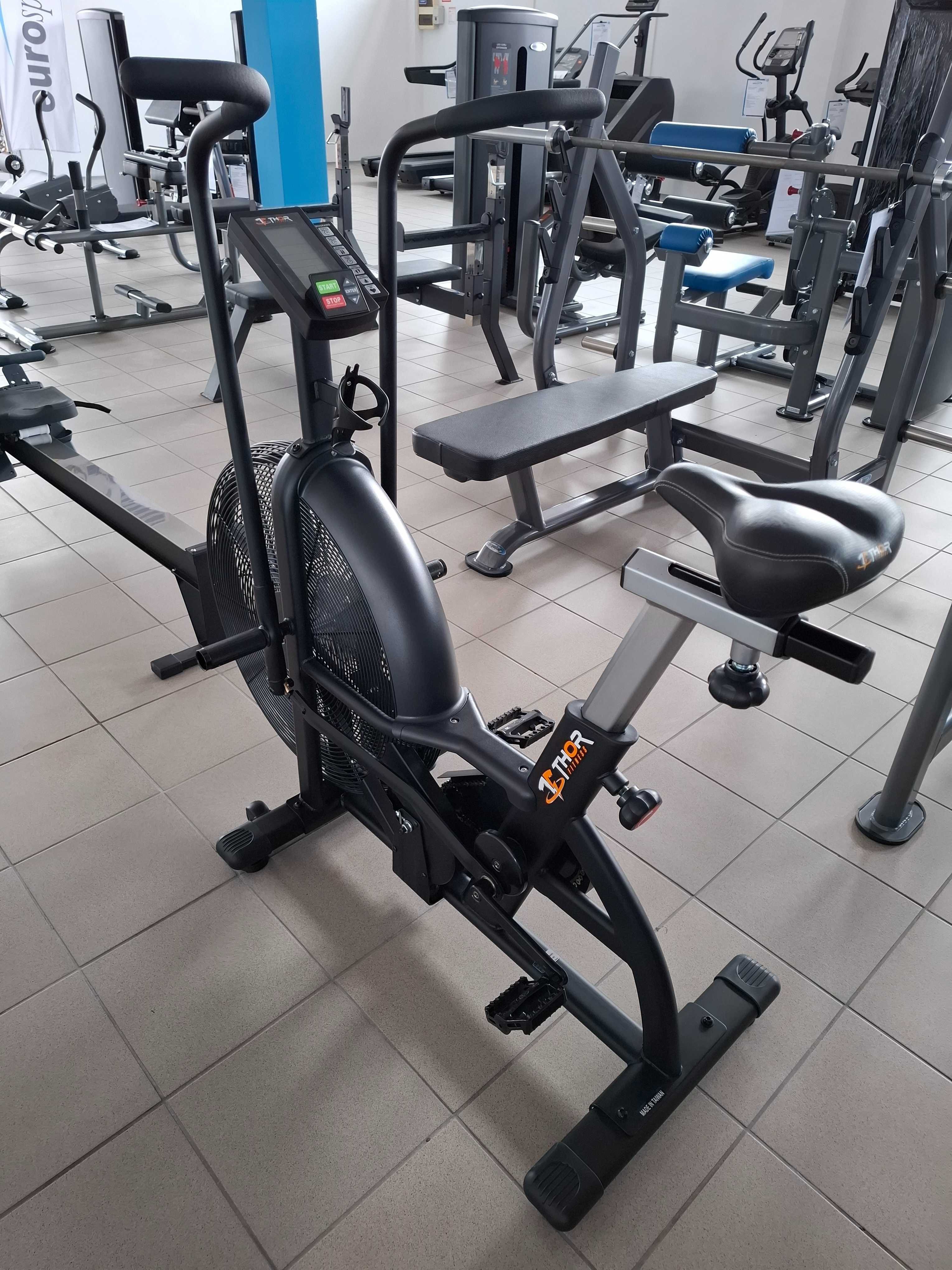 Stacjonarny rower treningowy powietrzny Air Bike V3 Thor Fitness
