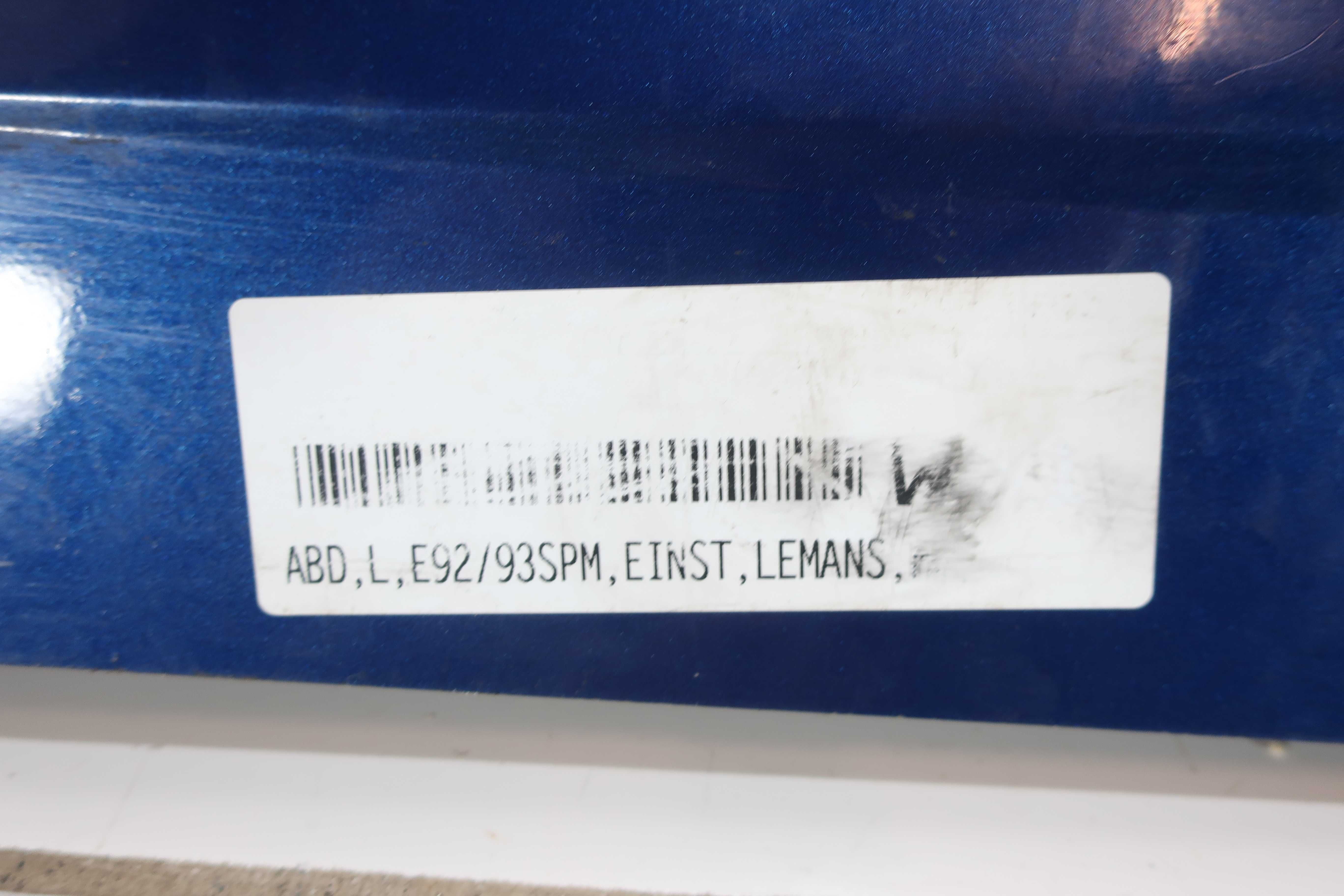 Listwa nakładka progowa BMW 3 E92 E93 M Pakiet L