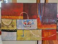 Quadro de decoração de cores