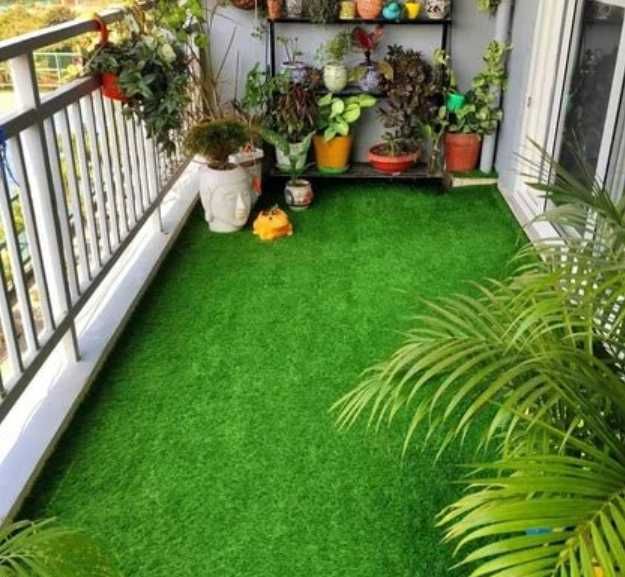 Trawa na balkon taras ogród sztuczna zielona 2m szeroka Gęsta nie kuję