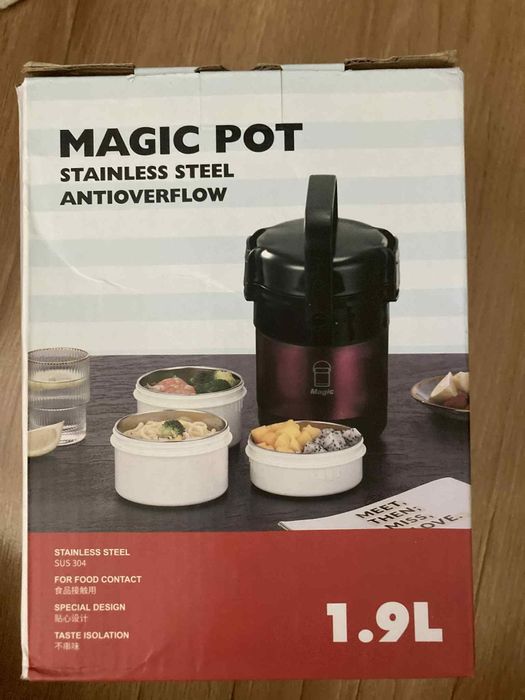 Termos obiadowy "Magic Pot" o pojemności 1,9 litra