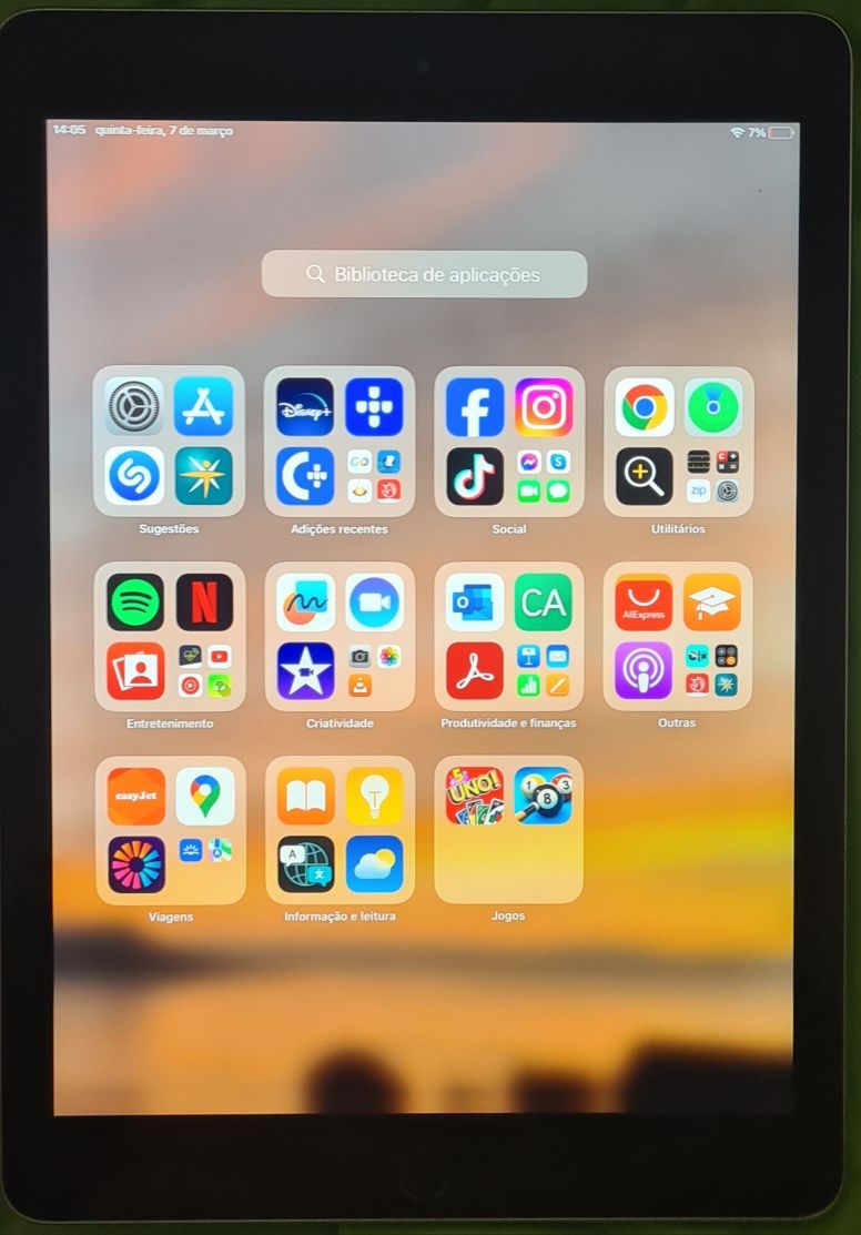 Ipad 5 geração como novo