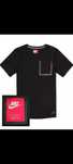 T-shirt Koszulka Tee Nike Tech Fleece. Czarna. Rozmiar L