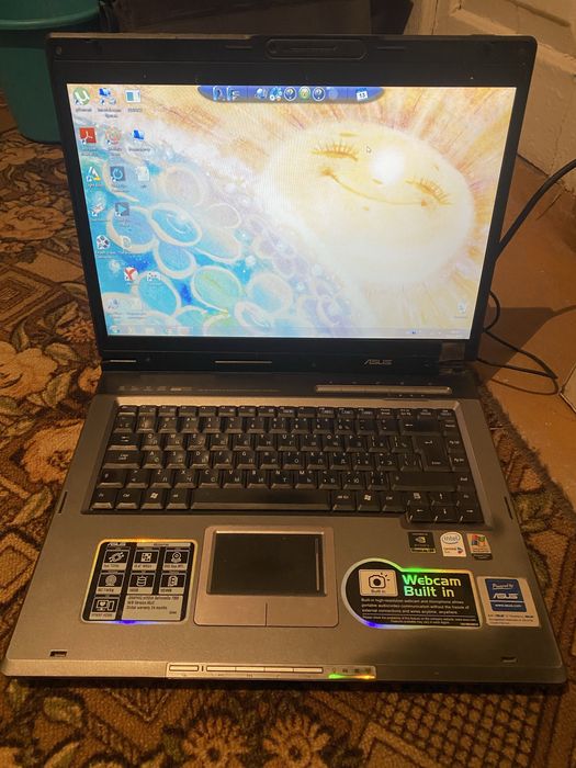 Ноутбук 15" Asus A6000 1gb 1.6Ghz 60Gb DVD RW