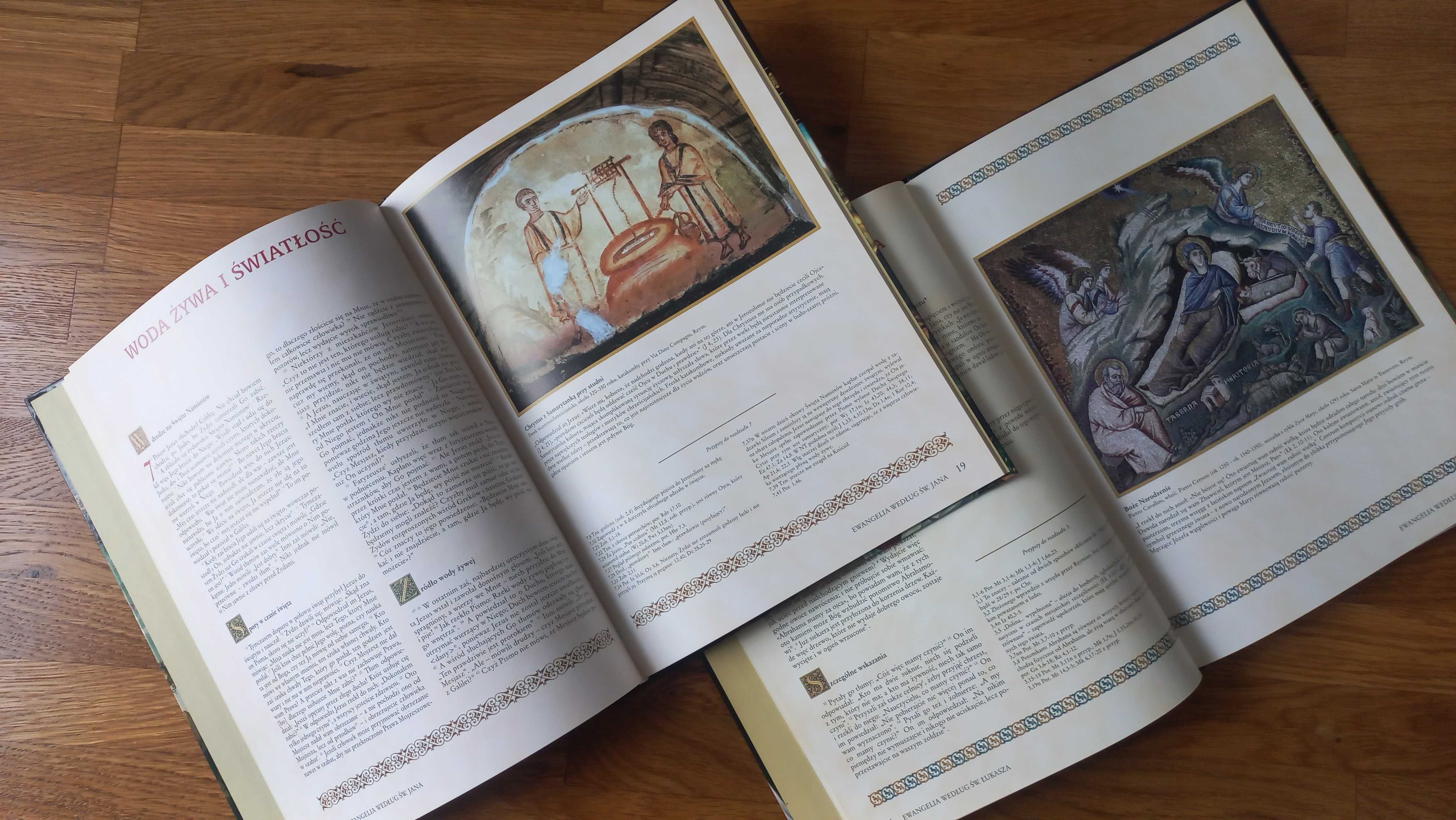 Ilustrowana Biblia Tysiąclecia - wyd. Pallottinum Hachette - 8 tomów