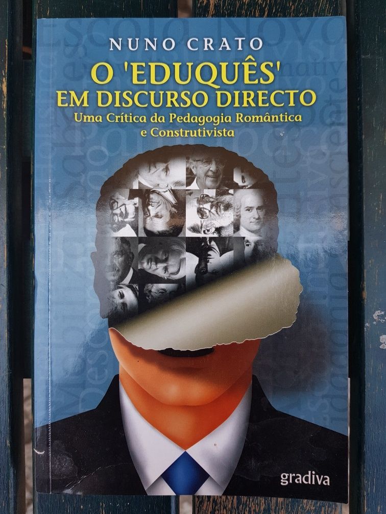 Livro "O Eduquês em discurso directo" de Nuno Crato