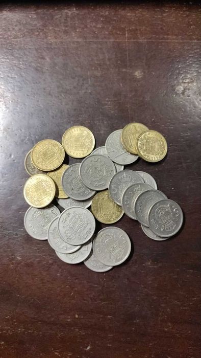 Обиходные монеты Испания (погодовка)