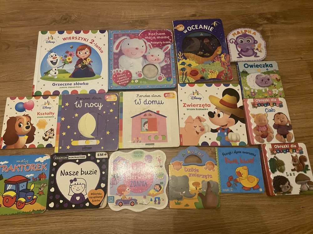 Książki dla dziecka 1-2 lata + gratis