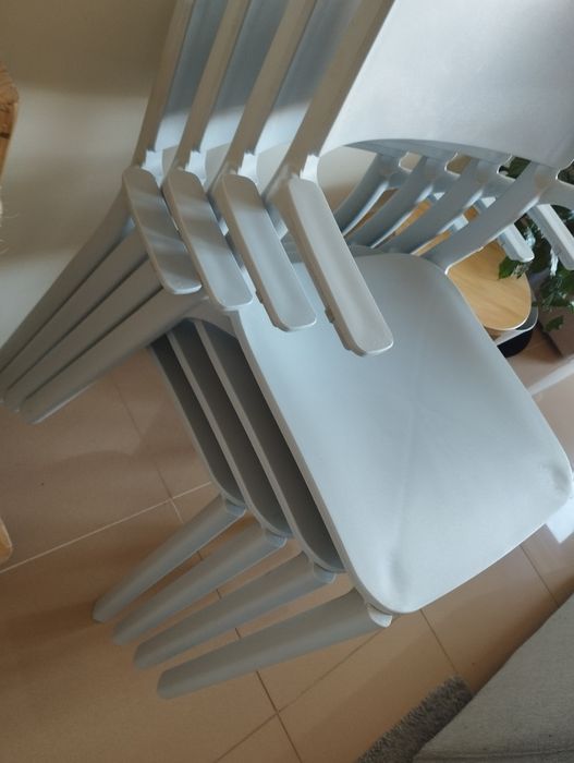 Quatro Cadeira de mesa de jantar .