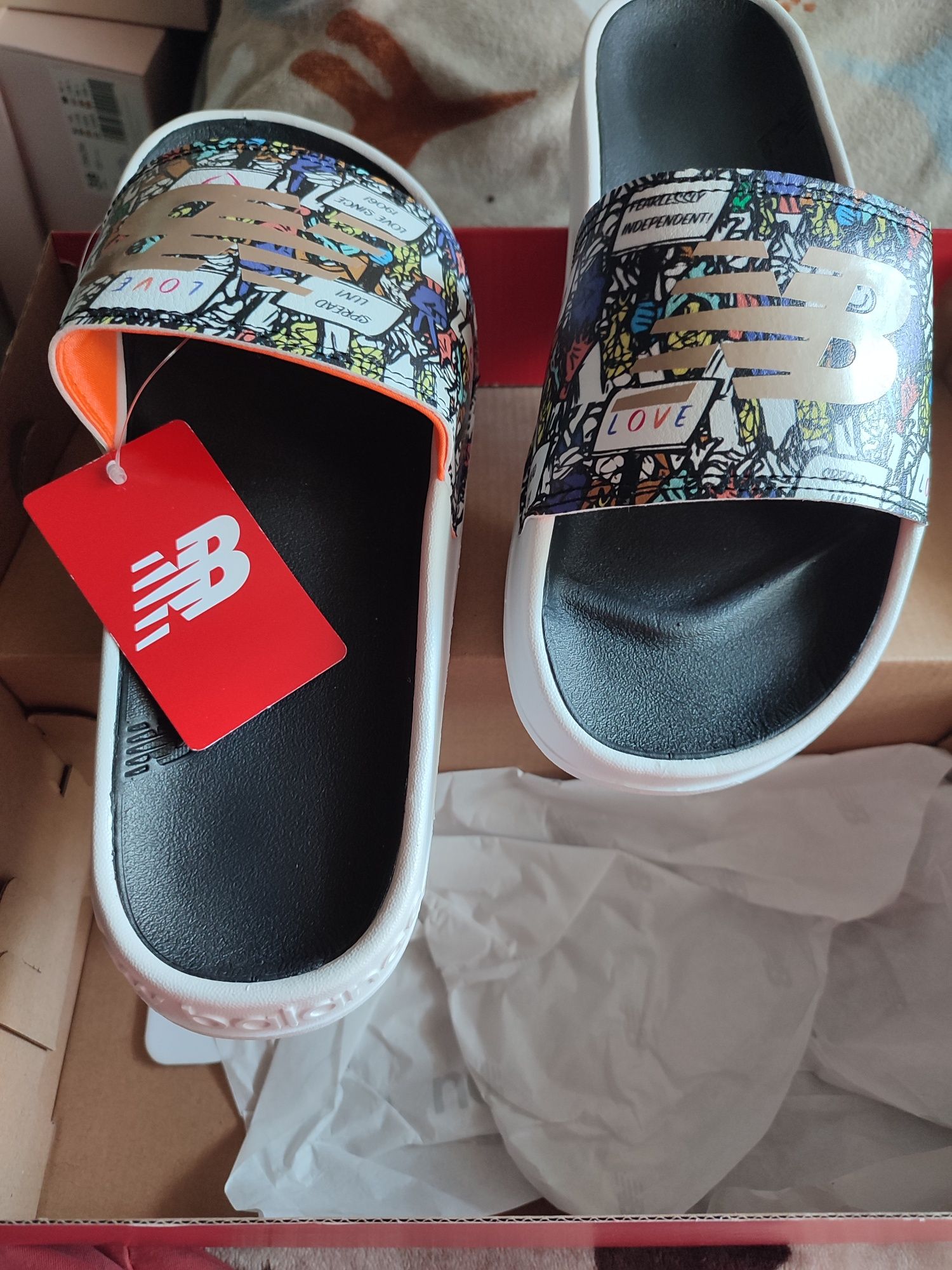 NB klapki roz 41