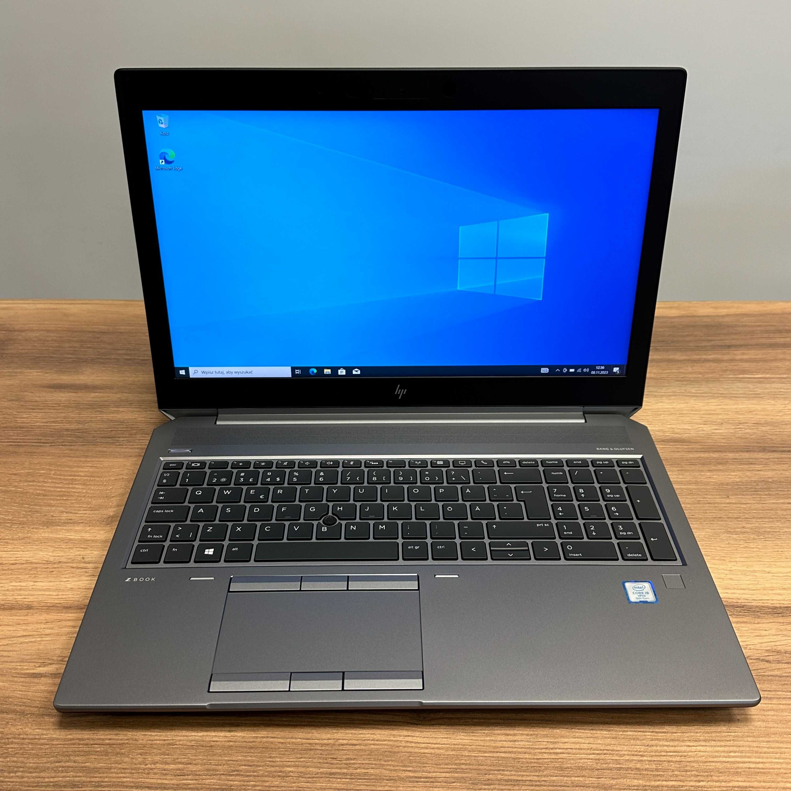 HP ZBook 15 G6 Intel i9-9880H 64GB 512SSD FHD RTX 3000 GW SKLEP