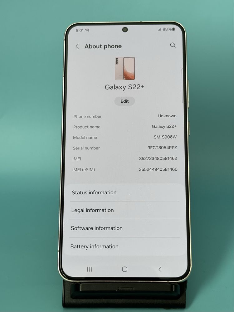 Samsung Galaxy S22 Plus 8/128GB S22+ (612) Гарантія