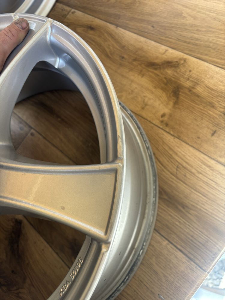 Alufelgi Borbet 17cali  5x112 et49 6,5j stan bdb
