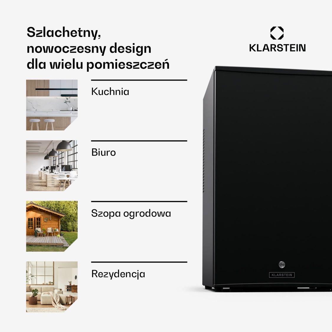 Nowa Lodówka Chłodziarka Klarstein Matterhorn 68 litrów Minibar