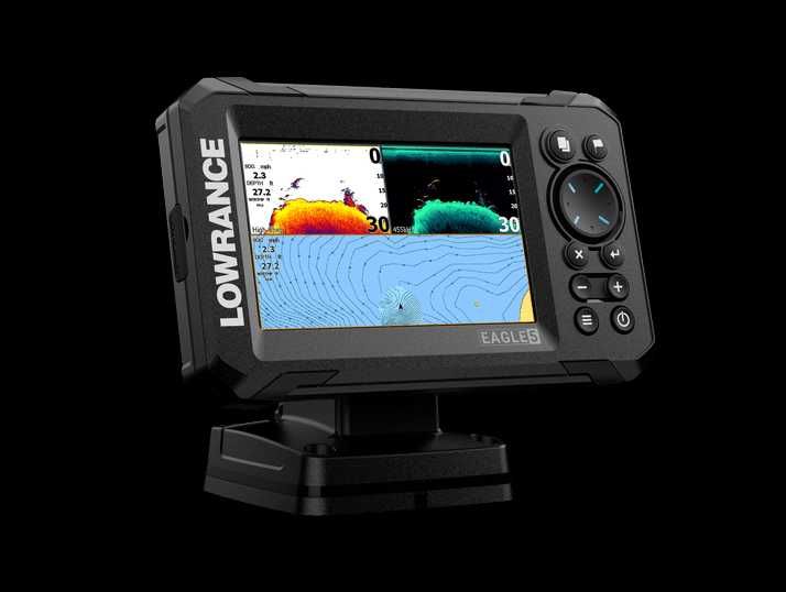 Sonda de Pesca Eagle-5x com Transdutor 83/200 HDI