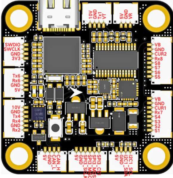 Політний контролер AIRDROPER H743-SLIM ardupilot | Зроблено в Україні