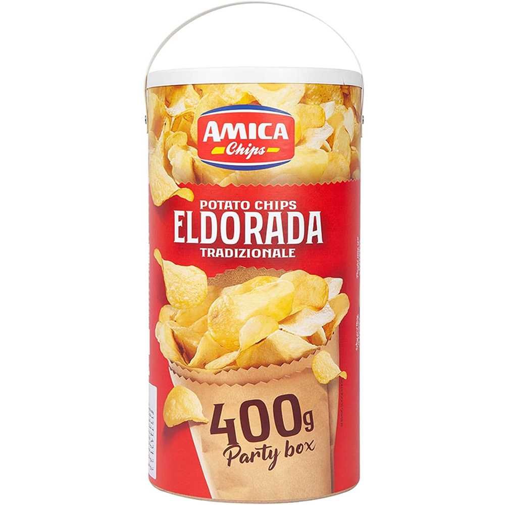 Чіпси Картопляні  Супер Велика Упаковка Eldorada Amica Chips, 400 г
