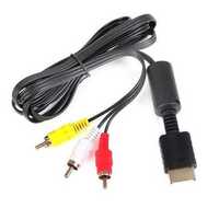 Kabel AV 3x chinch do konsoli PS3 PS2 PSX ** Video-Play Wejherowo