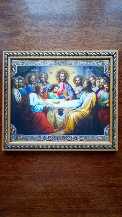 Ікони 20/24см в дерев'яній рамці