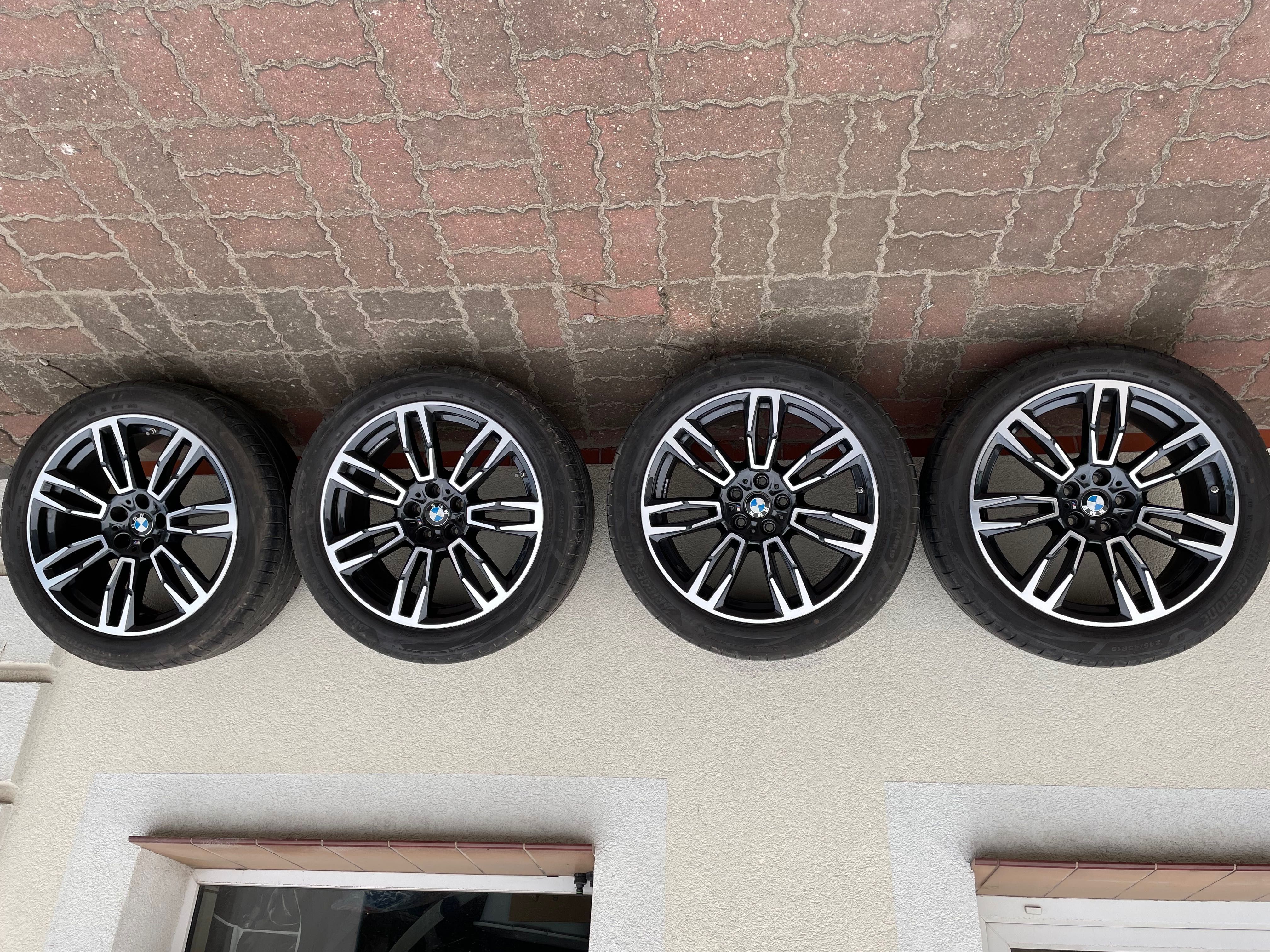 Oryginalne BMW koła 19 cali letnie g60 NOWE BRIDGESTONE M-PAKIET