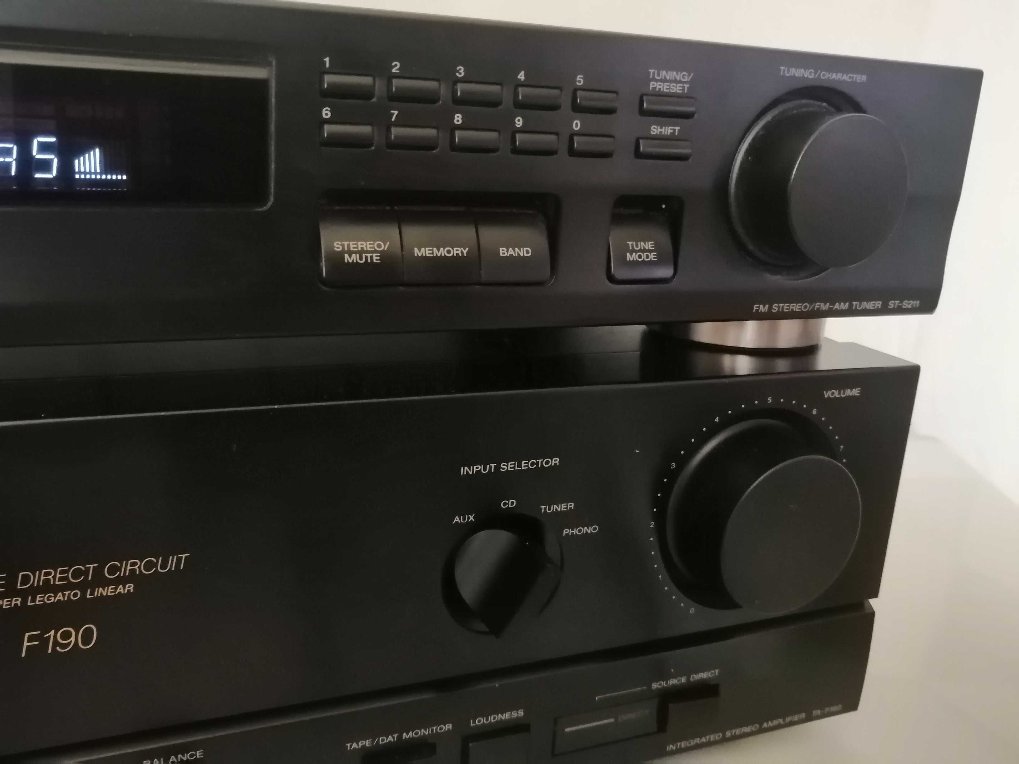 Sprzedam system audio SONY TA-F190 + tuner SONY ST-S211 oryginał